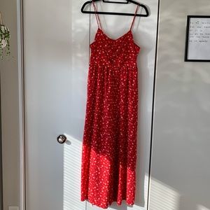 Madewelll Ruched Wide-Leg Jumpsuit